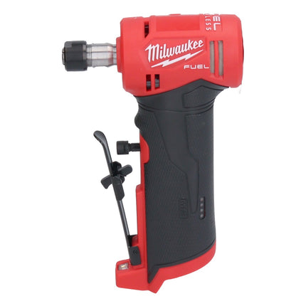 Amoladora recta Milwaukee M12 FDGA-402 angular 12 V 6/8 mm sin escobillas + 2x batería 4,0 Ah + cargador