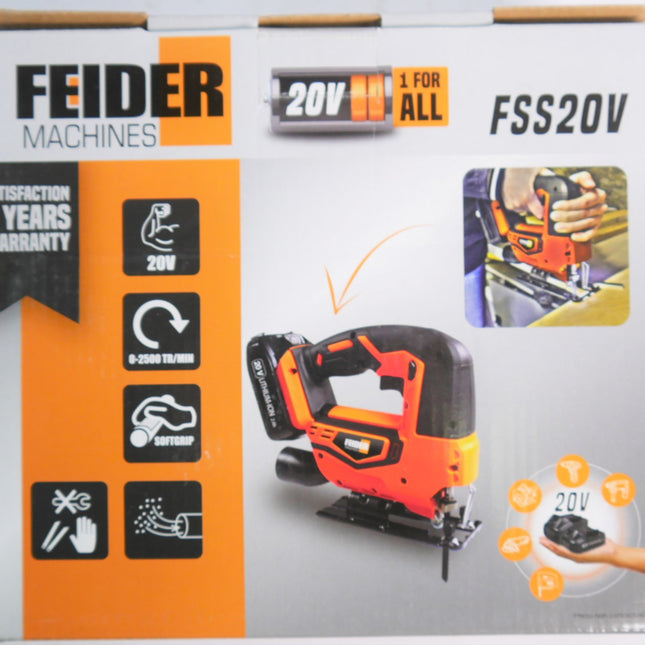 Feider Machines Akku Stichsaege FSS 20V Neuwertig 1 - toolbrothers