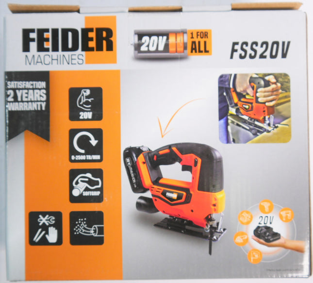 Feider Machines Akku Stichsaege FSS 20V Neuwertig 1 - toolbrothers