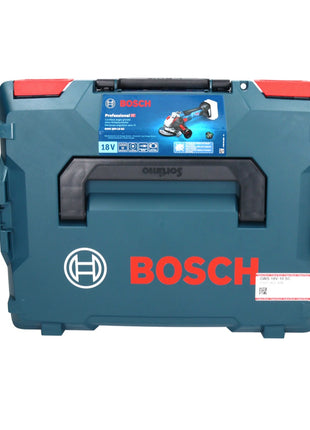 Bosch GWS 18V-10 SC Meuleuse angulaire sans fil 18 V 125 mm Brushless + 2x batterie ProCORE 8,0 Ah + chargeur + L-Boxx