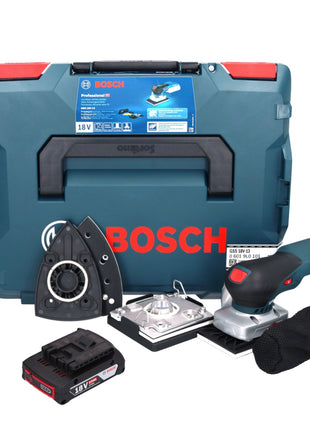 Lijadora orbital a batería Bosch GSS 18V-13 18 V + 1x batería 2,0 Ah + L-BOXX - sin cargador