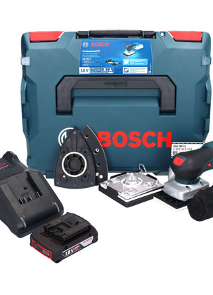 Akumulatorowa szlifierka oscylacyjna Bosch GSS 18V-13 18 V + 1x akumulator 2,0 Ah + ładowarka + L-BOXX