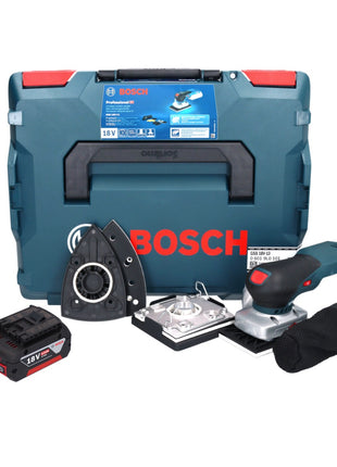 Bosch GSS 18V-13 Akku Schwingschleifer 18 V + 1x Akku 5,0 Ah + L-BOXX - ohne Ladegerät