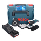 Bosch GSS 18V-13 levigatrice orbitale a batteria 18 V + 1x batteria ricaricabile 5,0 Ah + caricabatterie + L-BOXX