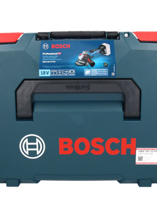 Bosch GWS 18V-10 PSC Professional Akku Winkelschleifer 18 V 125 mm Brushless + 2x Akku 5,0 Ah + Ladegerät + L-Boxx - Toolbrothers