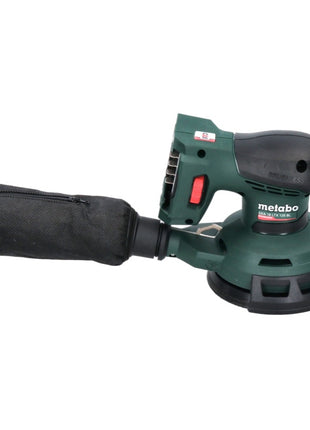 Metabo SXA 18 LTX 125 BL akumulatorowa szlifierka oscylacyjna 18 V 125 mm ( 600146840 ) bezszczotkowa + 4x zestaw ścierny sieciowy Toolbrothers SPIDER + metaBOX - bez akumulatora, bez ładowarki