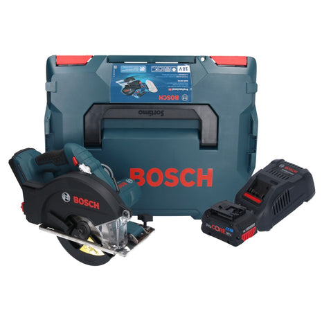 Bosch GKM 18V-50 Professional sierra circular para metal a batería 18 V 136 mm sin escobillas + 1x batería ProCORE 8,0 Ah + cargador + L-Boxx