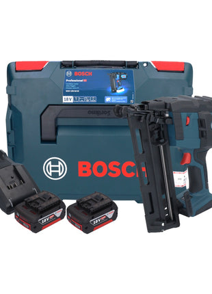 Bosch GNH 18V-64 M Professional Akku Nagler 18 V 64 mm + 2x Akku 5,0 Ah + Ladegerät + L-BOXX - Toolbrothers