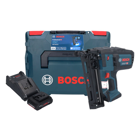 Bosch GNH 18V-64 M Professional Akku Nagler 18 V 64 mm + 1x ProCORE Akku 4,0 Ah + Ladegerät + L-BOXX - Toolbrothers