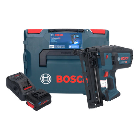 Bosch GNH 18V-64 M Clavadora profesional a batería 18 V 64 mm + 1x batería ProCORE 8,0 Ah + cargador + L-BOXX