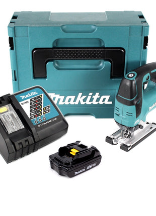 Makita DJV 182 RY1J Akku Pendelhubstichsäge 18V Brushless + 1x Akku 1,5Ah + Ladegerät + Makpac - Toolbrothers