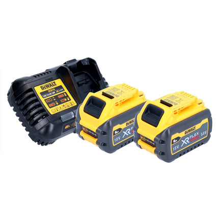 Starter kit a batteria 18 V DeWalt 2x batteria DCB 546 6,0 Ah + caricatore rapido DCB 116 XR