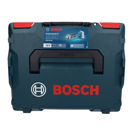 Amoladora recta a batería Bosch GGS 18V-20 18 V sin escobillas + 2x batería ProCORE 8,0 Ah + cargador + L-BOXX