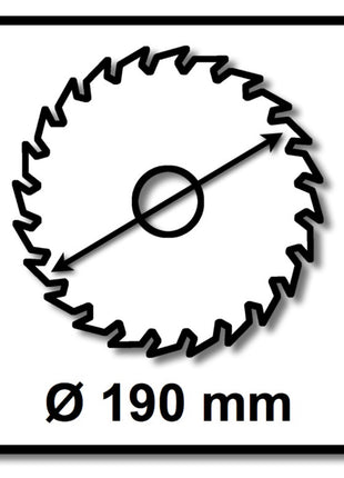 Bosch Professional Standard for Aluminium Kreissägeblatt 190 x 20 x 2 mm 56 Zähne ( 2608837770 ) - Toolbrothers