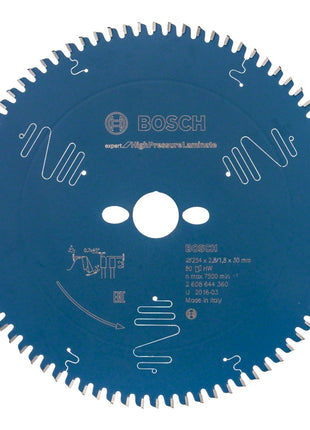 Bosch Expert for High Pressure Laminate Kreissägeblatt ( 2608644360 ) 254 x 30 x 2,8 mm 80 Zähne - Toolbrothers