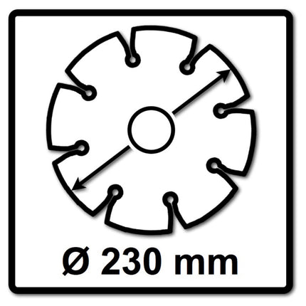 Bosch Standard Universal Diamant Trennscheibe 230 x 22,23 mm 10 Stk. ( 2608615066 ) für Beton - Toolbrothers