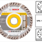 Bosch Standard for Universal diamond cutting disc 125 x 22.23 mm 10 pcs. ( 2608615060 ) for concrete, steel-concrete, brick, lime and sandstone