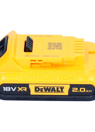 DeWalt DCW 210 N Akku Exzenterschleifer 18 V 125 mm Brushless + 1x Akku 2,0 Ah + 1x Toolbrothers SPIDER Schleifnetz Set - ohne Ladegerät - Toolbrothers