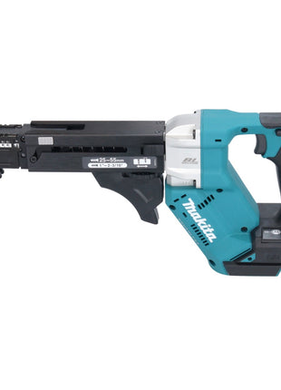 Makita DFR 551 G1 Akku Magazinschrauber 18 V 25 - 55 mm Brushless + 1x Akku 6,0 Ah - ohne Ladegerät - Toolbrothers