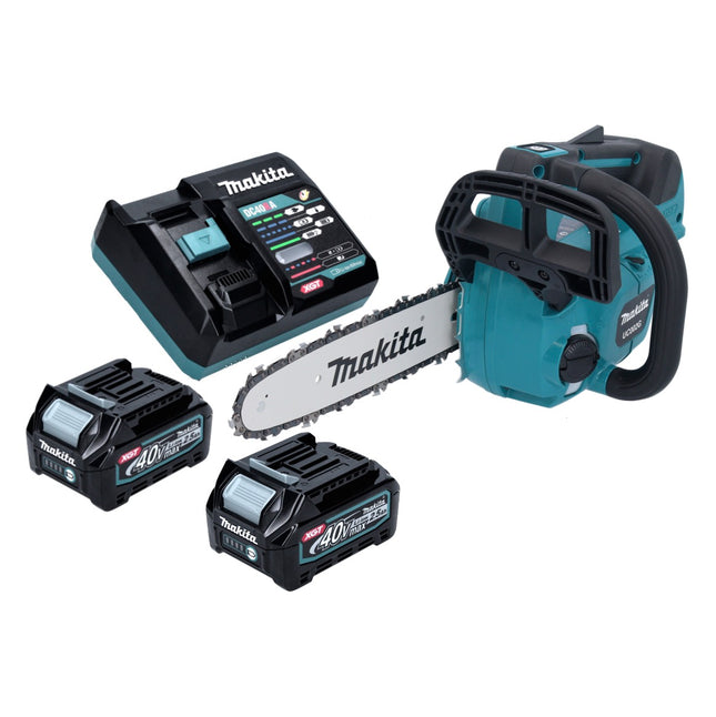 Makita UC 002 GD201 Cordless chainsaw 40 V max. 25 cm 24.8 m/s Brushless + 2x battery 2.5 Ah + charger