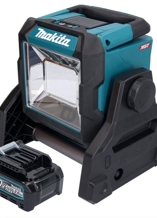 Makita ML003GA1 Projecteur de chantier LED à batterie 18 V / 40 V max. 1100 lm + 1x batterie 2,0 Ah - sans chargeur