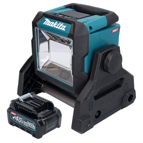 Makita ML003GA1 Akku LED Baustrahler 18 V / 40 V max. 1100 lm + 1x Akku 2,0 Ah - ohne Ladegerät