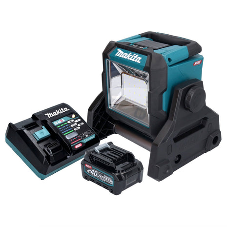 Foco de construcción LED con batería Makita ML003GA101 18 V / 40 V máx. 1100 lm + 1x batería 2,0 Ah + cargador