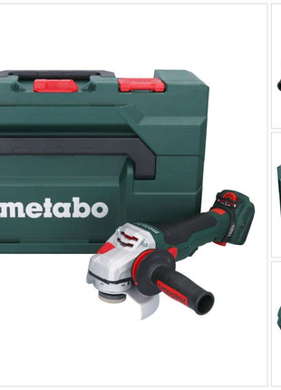 Metabo WVB 18 LTX BL 15-125 Quick Meuleuse d'angle sans fil 18 V 125 mm ( 601731840 ) Brushless + metaBOX - sans batterie, sans chargeur