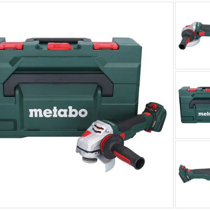 Metabo WVB 18 LTX BL 15-125 Smerigliatrice angolare rapida a batteria 18 V 125 mm ( 601731840 ) senza spazzole + metaBOX - senza batteria, senza caricabatterie