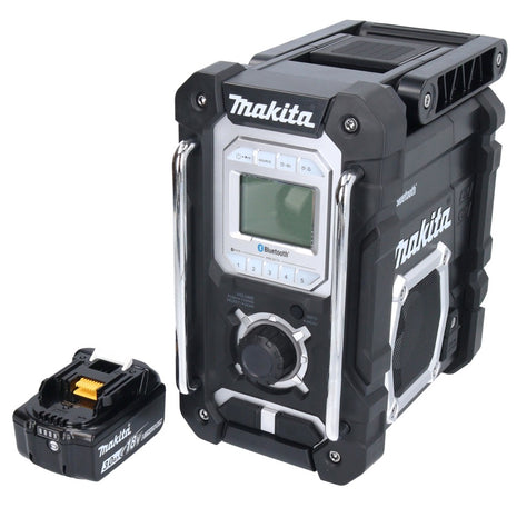 Makita DMR 108 F1 radio batería 10,8 V - 18 V Bluetooth IP64 + 1x batería 3,0 Ah - sin cargador