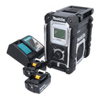 Makita DMR 108 RM batería radio 10,8 V - 18 V Bluetooth IP64 + 2x baterías 4,0 Ah + cargador
