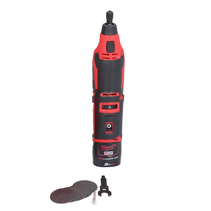 Herramienta rotativa a batería Milwaukee C12 RT-301 12 V + 1x batería 3,0 Ah - sin cargador
