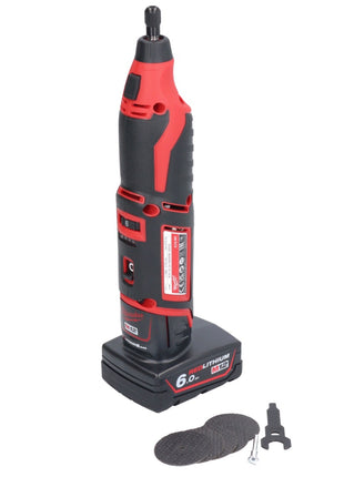 Herramienta rotativa a batería Milwaukee C12 RT-601 12 V + 1x batería 6,0 Ah - sin cargador