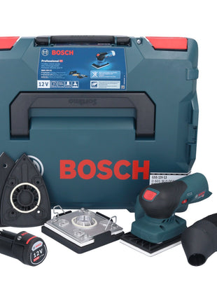 Bosch GSS 12V-13 Professional Akku Schwingschleifer 12 V + 1x Akku 2,0 Ah + L-BOXX - ohne Ladegerät - Toolbrothers