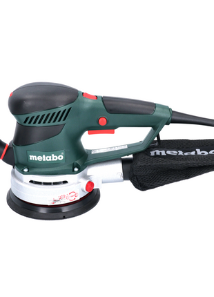 Metabo SXE 450 TurboTec Exzenterschleifer 350 Watt 150 mm ( 600129000 ) + 2x Toolbrothers SPIDER Schleifnetz-Set 80x Schleifnetze 150 mm Klett je 20x P80 / P120 / P180 / 240 - Toolbrothers