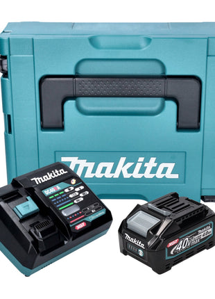 Makita Power Source Kit 1x BL 4040 batterie 40 V max. 4,0 Ah XGT+ DC 40 RA chargeur + Makpac