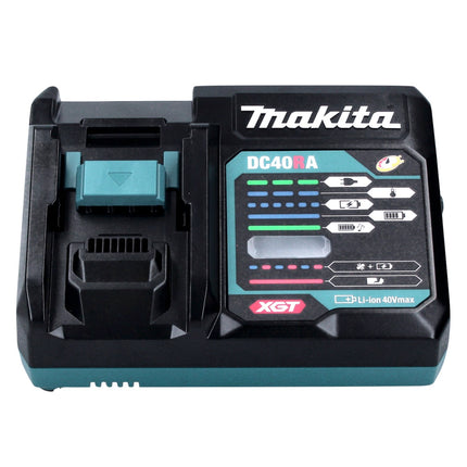 Kit de fuente de alimentación Makita 2x batería BL 4020 40 V máx. 2,0 Ah XGT + 2x batería BL 4040 40 V máx. 4,0 Ah XGT + cargador DC 40 RA + Makpac