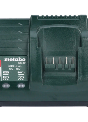 Metabo Basic Set 4x Li-Power Akkupack 18 V 2,0 Ah ( 4x 625596000 ) + SC 30 Ladegerät 12 - 18 V ( 316067840 ) - Toolbrothers