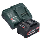 Metabo Basic Set 1x batería Li-Power 18 V 4,0 Ah + cargador Metabo SC 30 12 - 18 V ( 685192000 )
