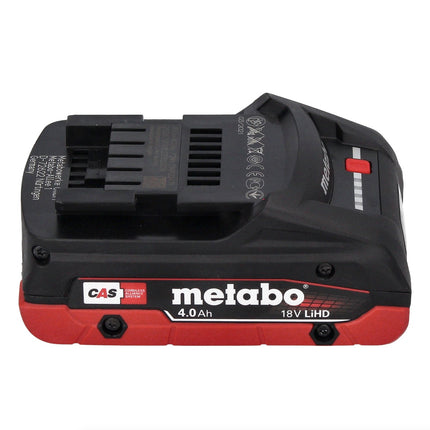 Metabo Basic Set 1x LiHD Akkupack 18 V 4,0 Ah ( 625367000 ) + Metabo SC 30 Ladegerät 12 - 18 V ( 316067840 ) - Toolbrothers