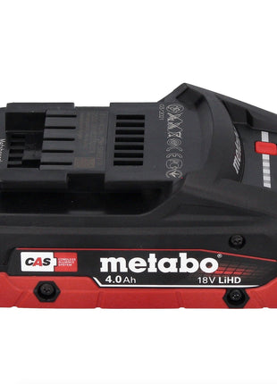 Metabo Basic Set 2x LiHD Akkupack 18 V 4,0 Ah ( 2x 625367000 ) + Metabo SC 30 Ladegerät 12 - 18 V ( 316067840 ) - Toolbrothers