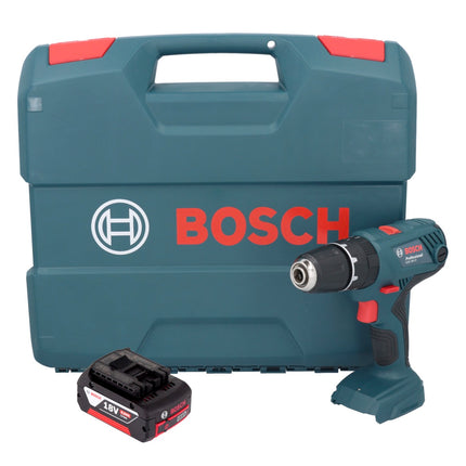 Taladradora de percusión a batería Bosch GSB 18V-21 18 V 55 Nm + 1x acumulador 4,0 Ah + maletín en L - sin cargador