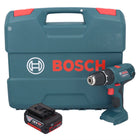 Bosch GSB 18V-21 cordless impact drill 18 V 55 Nm + 1x rechargeable battery 5.0 Ah + L-case - without charger