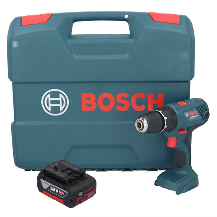 Bosch GSB 18V-21 cordless impact drill 18 V 55 Nm + 1x rechargeable battery 5.0 Ah + L-case - without charger