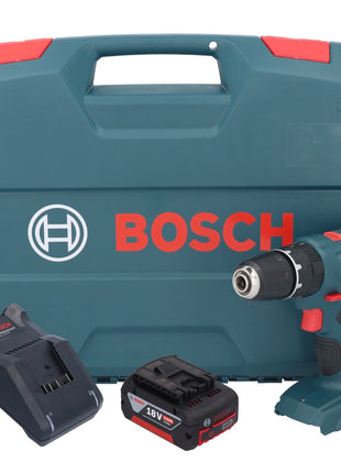 Bosch GSB 18V-21 Akku Schlagbohrschrauber 18 V 55 Nm + 1x Akku 5,0 Ah + Ladegerät + L-Case