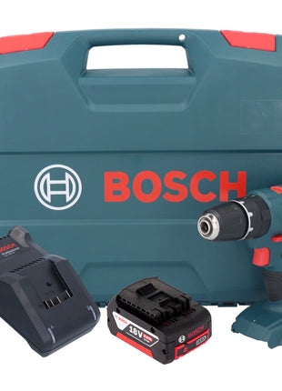 Bosch GSB 18V-21 Akku Schlagbohrschrauber 18 V 55 Nm + 1x Akku 6,0 Ah + Ladegerät + L-Case