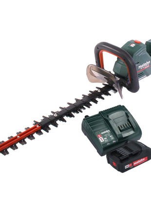 Metabo HS 18 LTX BL 55 Akku Heckenschere 18 V 50 cm Brushless + 1x Akku 2,0 Ah + Ladegerät - Toolbrothers