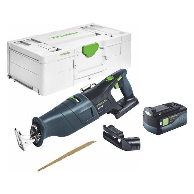 Festool RSC 18 EB-Basic Akku Säbelsäge 18 V Brushless + 1x Akku 5,0 Ah + Systainer - ohne Ladegerät - Toolbrothers