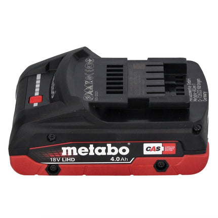 Metabo WB 18 LTX BL 15-125 Quick akumulatorowa szlifierka kątowa 18 V 125 mm bezszczotkowa + 1x akumulator 4,0 Ah + metaBOX - bez ładowarki