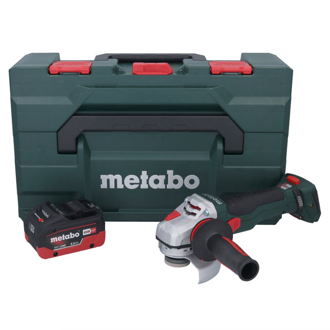 Metabo WB 18 LTX BL 15-125 Quick cordless angle grinder 18 V 125 mm brushless + 1x rechargeable battery 8.0 Ah + metaBOX - without charger